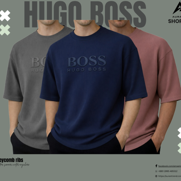 Premium Boss Drop (Charcoal-Petrol Blue-Brick)