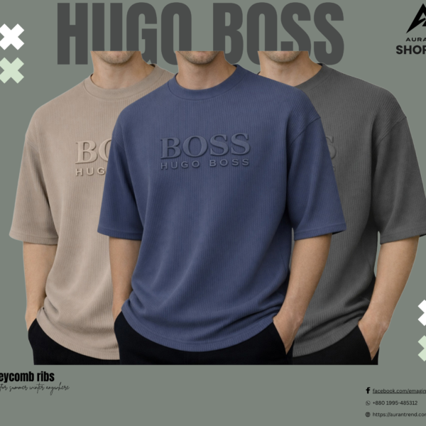 Premium Boss Drop (Biscuit-Salted Blue-Charcoal)