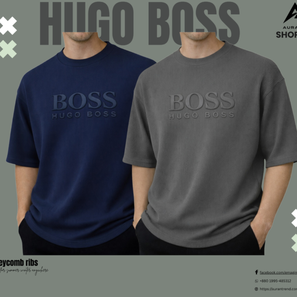 Premium Boss Drop (Petrol Blue-Charcoal)