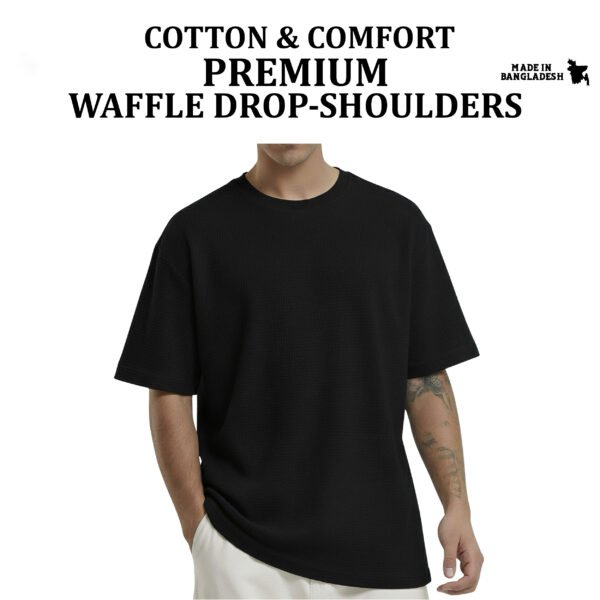 Premium Waffle Drop (Black)