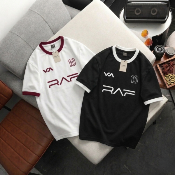 ⚜Premium Mesh Fabric Jersey (Black-White)