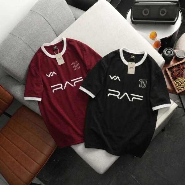 ⚜Premium Mesh Fabric Jersey (Black-Maroon)