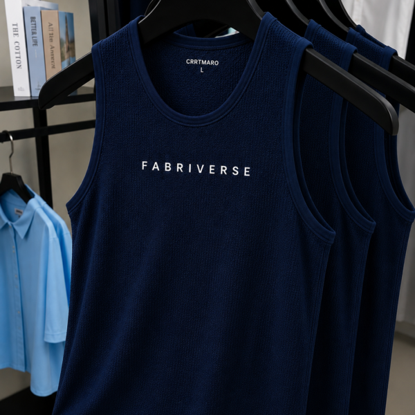 Waffle Tank Top {Navy}